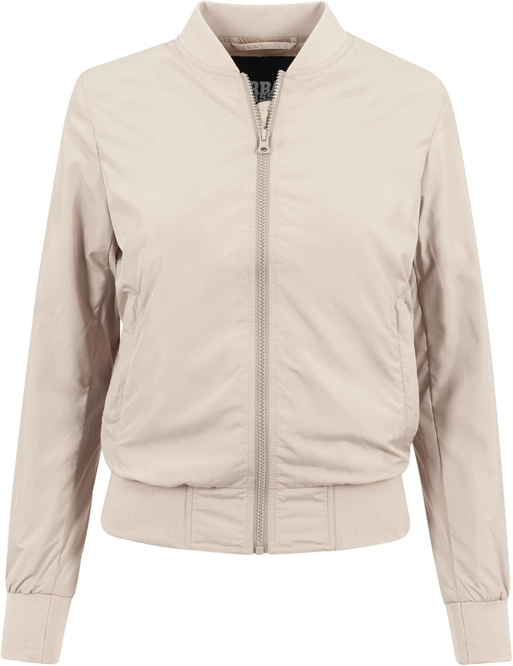 Women's lightweight bomber jacket