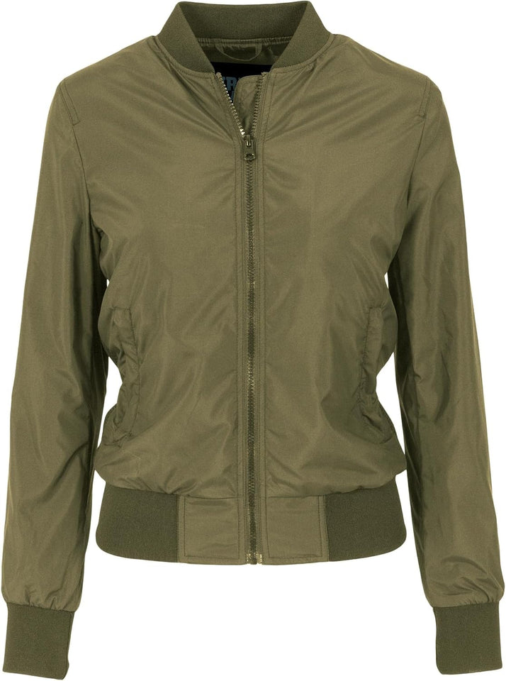 Women's lightweight bomber jacket