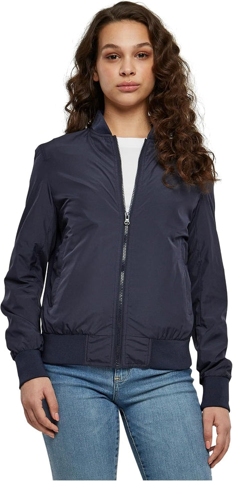 Women's lightweight bomber jacket