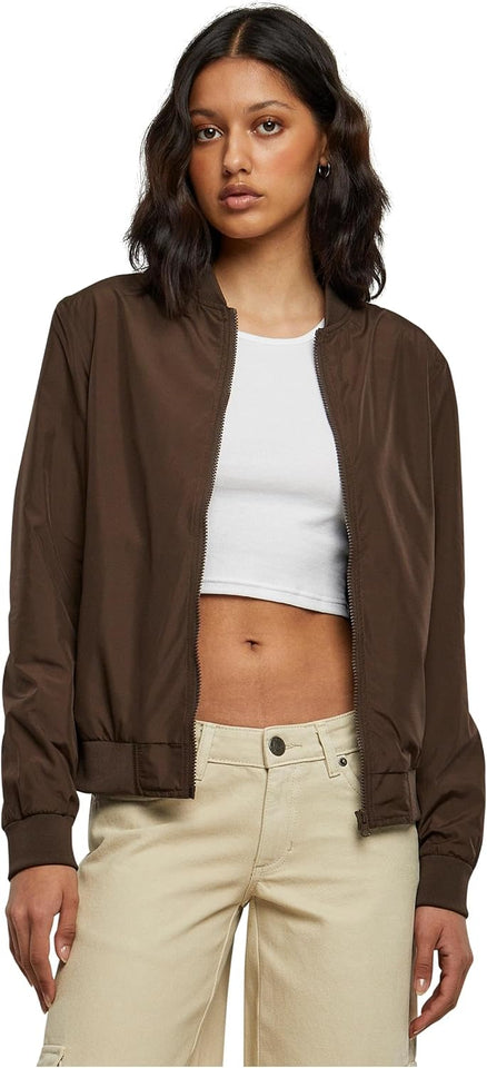 Women's lightweight bomber jacket