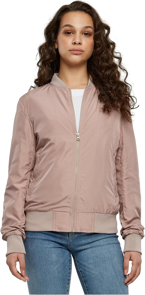 Women's lightweight bomber jacket