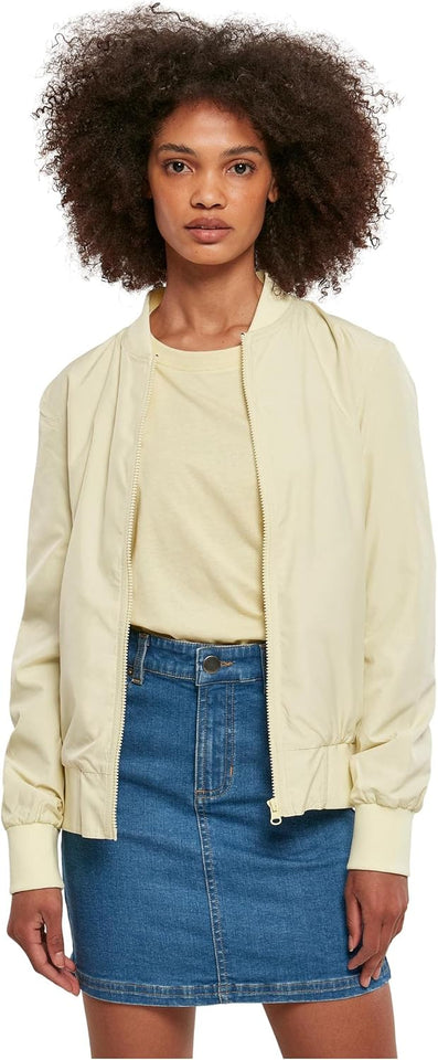 Women's lightweight bomber jacket