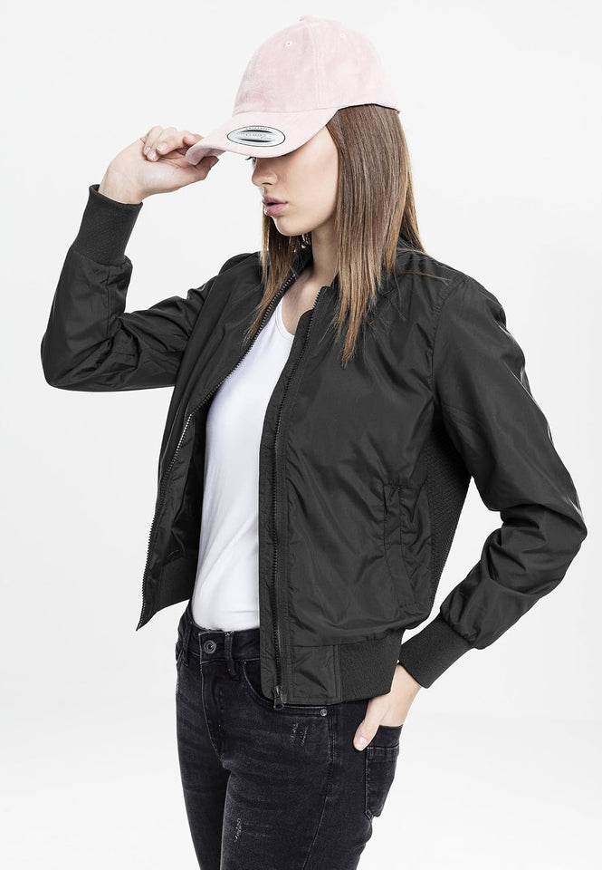 Women's lightweight bomber jacket